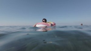 Море. В один из дней отдыха. Лазаревское, пляж Чайка. Год 2024 август.