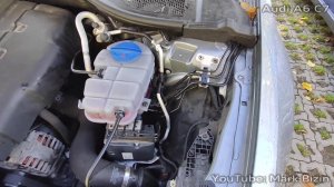 Зачем менять расширительный бачок охлаждающей жидкости Audi A6 C7 / Replacing the coolant tank