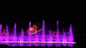 О. Кипр, г. Протарас, Шоу танцующих фонтанов (часть 1)