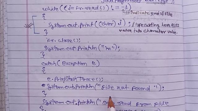Reading data from file using FileReader class in java |lec-11| read data, text from file by java