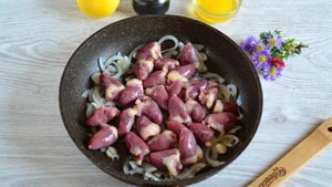 Куриные сердечки по-китайски