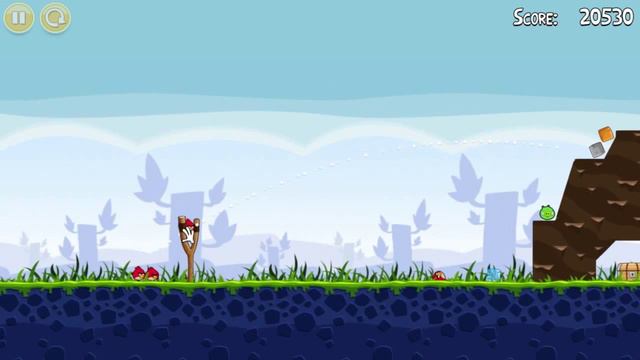Let's Play Angry Birds - Part 1 (1-6 to 1-10) смотреть онлайн
