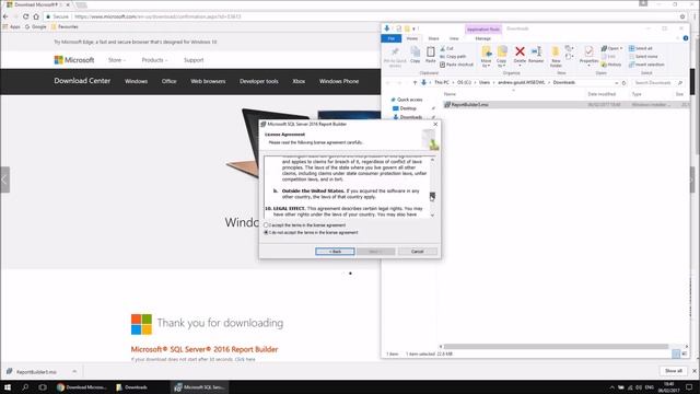 SSRS Report Builder Part 1 - Installing Report Builder смотреть онлайн