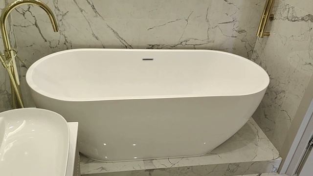 Отдельно стоящая ванна. Что важно знать перед  тем как ее себе купить?