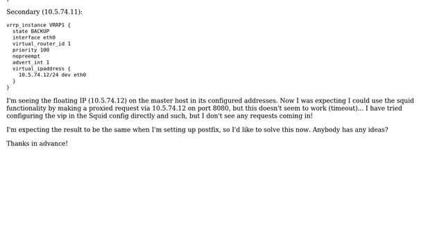 HA Squid with Keepalived смотреть онлайн