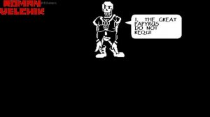 Disbelief Papyrus анимация на русском