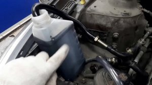 Замена жидкости в ГУР Hyundai solaris/ kia Rio