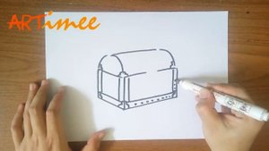 How to Draw a Treasure Chest