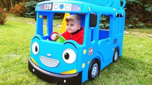 Wheels On The Bus Tayo Little Bus Nursery Rhymes Baby Songs for Kids Children Babies
