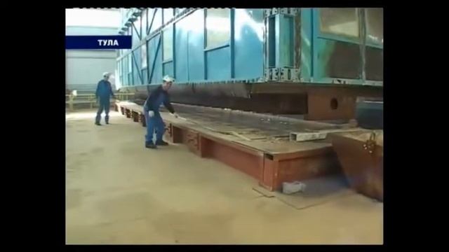 Линия цинкования металлоконструкций (Тула)
