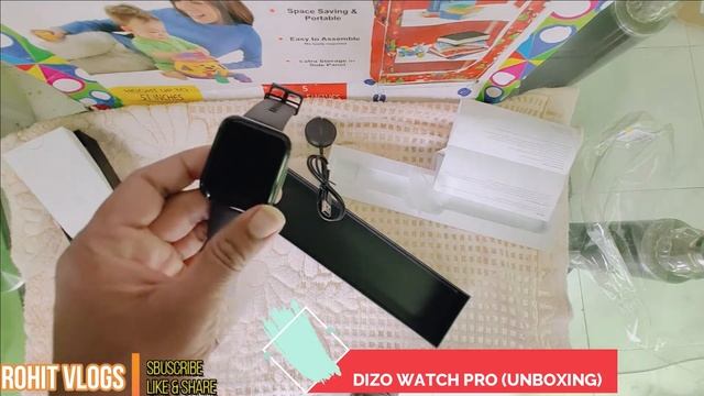 DIZO WATCH PRO | Unboxing | Full View | under 5000 Watch | #rohitvlogs #dizowatch #realme