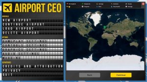 Airport CEO Improved Tutorial: Airport Location, Difficulty and Sandbox Settings