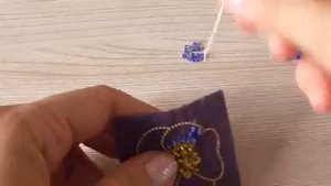 Брошь Анютины глазки из бисера. МК / DIY Beaded Brooch Pansies
