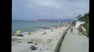 Центральный пляж Туапсе