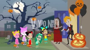 Childish Dad visit Dracula Castle on Spooky Halloween Vacation - vyond - animated by Sonia Panda