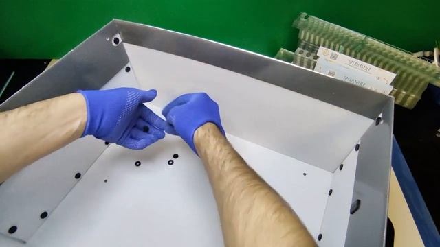 коробка для хранения ниток мулине (сборка) смотреть онлайн