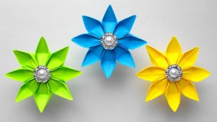 Цветы из бумаги 🌼Поделки оригами 8 марта