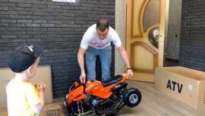 ПОДАРИЛ СЫНУ КВАДРОЦИКЛ | РАСПАКОВКА КВАДРОЦИКЛА "AVANTIS"