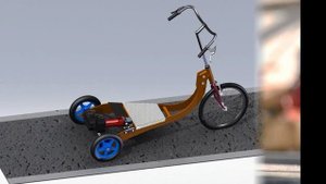 Самокат электрический из болгарки своими руками.Electric scooter.