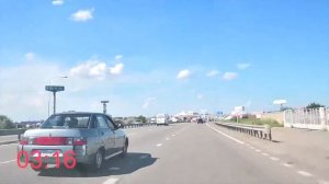 Едем в школу. Утренняя дорога на машине из ЖК "Дарград"