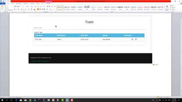 Spring Boot Thymeleaf todo list application смотреть онлайн