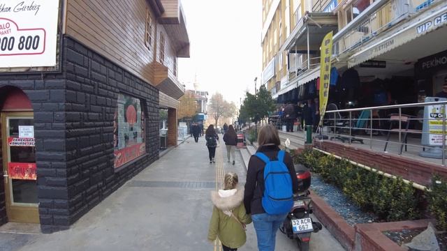 #турция #Ыспарта #Испарта Нетуристическая Турция. Прогулка по городу Ыспарта