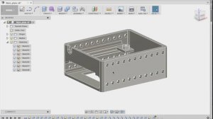 3D печать SBS пластиком главного блока робототехнического набора.