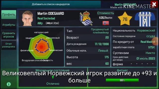 Лучшие молодые игроки в См 2020 смотреть онлайн