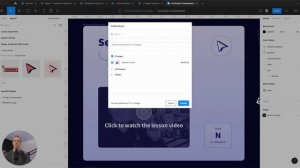 Building Figma Academy with .base components