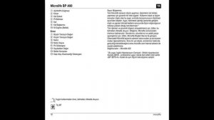 Инструкции пользователя тонометрами Microlife BP A90, Microlife МТ 3001 и Microlife МТ 16В1.