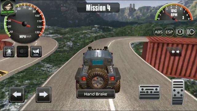 Impossible Police Hummer Car Tracks 3D | Stunts Car Jeep Games | Boss Gaming смотреть онлайн