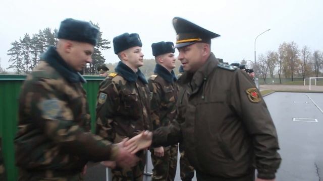 Солдаты уходят домой — под Гродно проводили в запас военнослужащих срочной службы смотреть онлайн