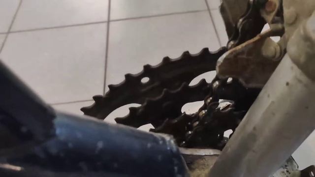 Ремонт горного велосипеда. из скоростного в 1-скоростной.