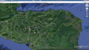 Гондурас на карте мира
