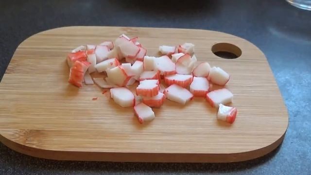 Салат "Красное море".   Salad  "Red Sea".