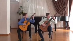 Дуэт гитаристов Шипунов Андрей, Коваль Данил/ г. Краснотурьинск ДМШ № 1