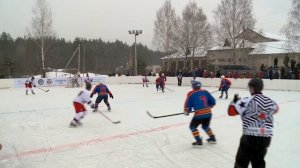 18 02 2018 г  Студёный лёд в п г т  Гусь Железный Рязанской области