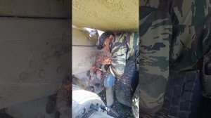 Ремонт рессоры задней МАЗ 2часть.