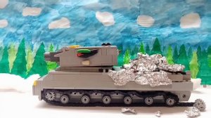 КВ44 в ЯРОСТИ!!! Мультики про танки из лего.