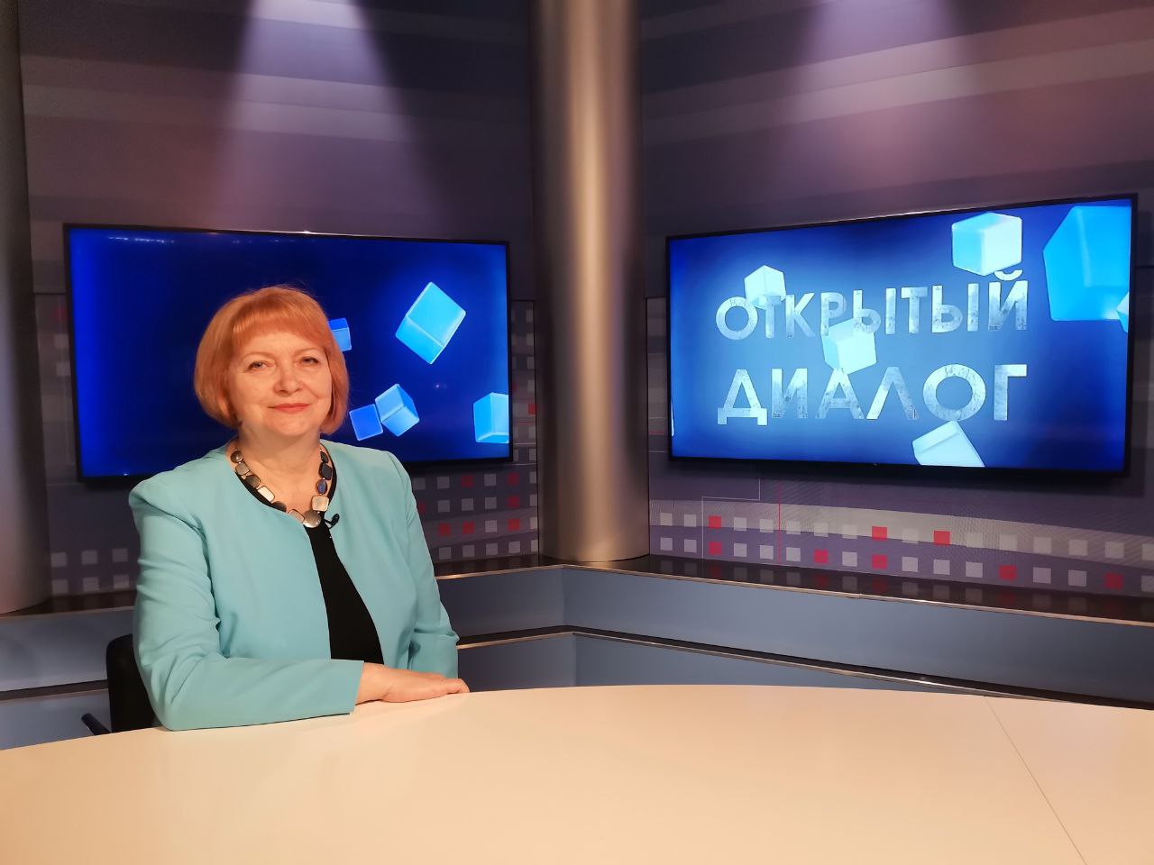 Людмила Ефимище в программе "Открытый диалог" от 10 апреля