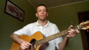 Дворовые песни - Далеко далеко журавли улетели (гитара, кавер дд)