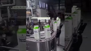 Линия упаковки и розлива молочных продуктов