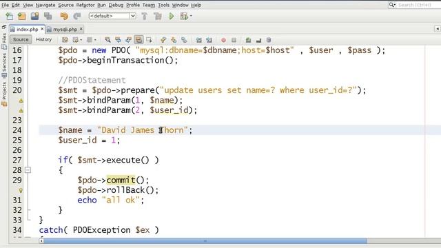 PDO | PHP | MySQL | beginTransaction - AutoCommitMode 012 // Tips from ...