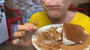 Мокрый Фреш с пудрой из Юпитера. Хруст Асмр видео. Clay Chalk. Asmr.