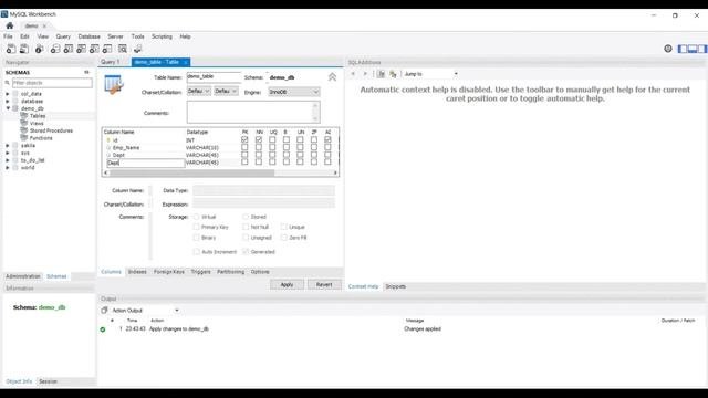 Creating A Database In MySQL Workbench