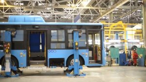Производство автобусов для Актобе