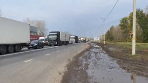 Огромная пробка на М5