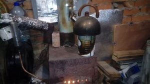 Буржуйка на отработке почти даром