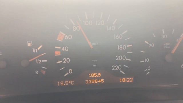 Mercedes G 300 td OM606 acceleration 0-100km/h