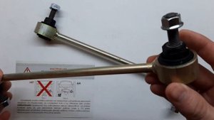 Усиленные стойки стабилизатора Renault Fluence ( на сайлентблоках )